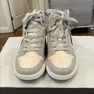 Ripe Gray and Cream Sneakers only wore 2 time in photo shoot